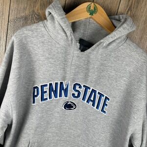 Penn State Nittany Lions Hoodie Gray Embroidered NCAA Sweatshirt XL ProEdge